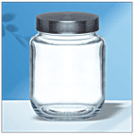 Yera Jar With Steel Cap Set 860 ml Set of 2