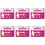 VWash Wow Sanitary Napkin Ultra Thin - L 5 pcs (Pack of 6)