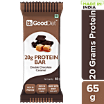 bb Gooddiet 20g Whey Protein Bar - Double Chocolate Caramel 65 g 