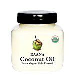 Daana Organic Coconut Oil For Skin - Extra Virgin, Cold Pressed 350 ml
