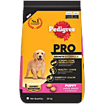 Pedigree PRO Puppy (3 to 18 Months) Large Breed Dry Dog Food 20 kg