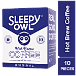 Sleepy Owl Hot Brew Coffee (Original) 125 g (10 Bags x 12.5 g each)