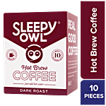 Sleepy Owl Hot Brew Coffee (Dark Roast) 125 g (10 Bags x 12.5 g each)