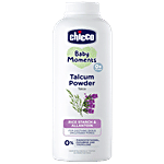 Chicco Baby Moments - Talcum Powder, Rice Starch & Allantion, For Soothing Skin & Unclogged Pores 300 g