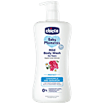 Chicco Baby Moments - Mild Body Wash, Protect, Chamomile & Geranium, For Moisturised Skin, With A Soothing Touch 500 ml