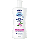 Chicco Baby Moments - Mild Body Wash, Relax, Nettle & Willowherb, For Moisturised Skin, With A Relaxing Touch 200 ml