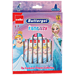 BIC Cello Buttergel Fantasy Gel Pen Set - Blue 10 pcs 