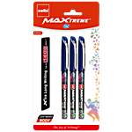 BIC Cello Maxtreme Gel Pen - Blue 3 pcs