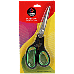 Se7en Office Scissor - Stainless Steel Blades, Lightweight, Rust-Free, Multicolour 1 pc
