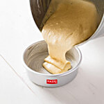 Hazel Food Grade Aluminium Round Shape Cake Mould - 15 cm 1 pc