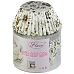 Flair Cup Cakes Paper - Assorted Colours, Jumbo, 12 cm 100 pcs