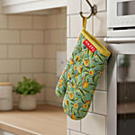 Hazel Cotton Oven Glove - Vertical Print 1 pc