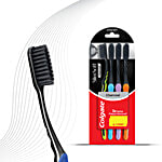 Colgate Slim Soft Charcoal Toothbrush 4 pcs (Buy 2 Get 2 Free)