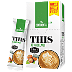 Continental 3-In-1 Hazelnut Premix Coffee Powder 132 g (6 Sachets x 22 g)