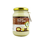 18 Herbs Organics A2 Desi Cow Ghee/Tuppa 500 ml Glass Bottle