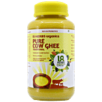 18 Herbs Organics Pure Cow Ghee 500 ml Glass Bottle