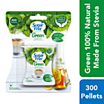 Sugar Free Green Sweetener - With Natural Stevia, Zero Calories 1 pc (300 Pellets)