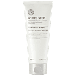 The Face Shop White Seed Exfoliating Foam Cleanser - Lighten the Skin & Reduce Dark Spots, Free from Paraben, Mineral Oil & Tar Colorant 150 ml 
