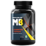 MuscleBlaze L-Carnitine L-Tartrate - Unflavoured 60 Capsules 