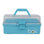 DP Plastic Tool Box With Handle - Blue 1 pc