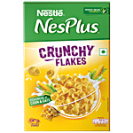Nestle NesPlus Breakfast Cereal - Crunchy Flakes With Corn & Oats 475 g Box