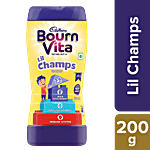 Cadbury Bournvita Bourn Vita Lil Champs Nutrition Drink - Boosts Immunity, Physical Growth, For 2-5 Years 200 g Jar