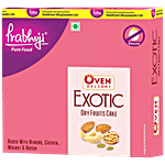 Prabhuji Exotic Dry Fruits Cake 350 g Carton