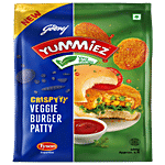 Yummiez Crispy Veggie Burger Patty 400 g Pouch Pack