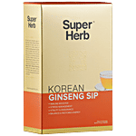 Super Herb Korean Ginseng Sip 67.5 g (30 Tea Bags x 2.25 g Each)