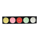 DP Scented Small Candles - BB1369, Assorted 5 pcs