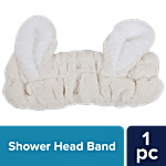 bb home Head/ Hair Cap Reusable Bath Shower Cap - Cream 1 pc