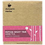 Amaara Herbs Repose Night Time Tea 40 g (20 bags X 2 g each)