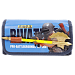 DP Printed Fabric Pencil Pouch - Blue, BB1260DBLU 1 pc