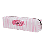 DP Pink Printed Pencil Pouch - PU, BB1287PNK 1 pc