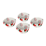 DP Multicoloured Cupcake Moulds - Paper, Printed, BB1326 100 pcs