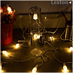 Lexton Decorative Party Light Lamp Head String LED Light 5 M - Warm White 1 pc
