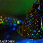 Lexton Decorative Party Light Golden Bell String LED Light 7 M - Multicolour 1 pc