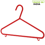 All Time Plastics Hanger/ Cloth Hanger 033 - Red 6 pcs