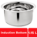 Vinayak Steel Tope Induction Bottom - 16 cm 1.150 L