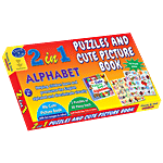 Sterling 2 In 1 Puzzle - Alphabet 1 pcs