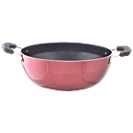 Le Kaviraj Non-Stick Aluminium Mini Kadai - 16 cm, 2.6 mm, Small 1 L 