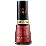 Revlon Fire N Gold Nail Enamel 8 ml Red Grains
