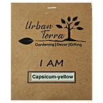 Urban Terra Yellow Capsicum Seeds 30 pcs