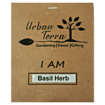 Urban Terra Basil Herb Seeds 30 pcs