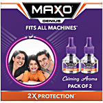 Maxo Genius Mosquito Repellent - 80% Stronger With Calming Aroma 90 ml (2 x 45 ml)