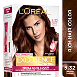 L'Oreal Paris Excellence Creme Hair Colour 172 g 5.32 Caramel Brown