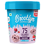 THE BROOKLYN CREAMERY Soho Berry Ice Cream 450 ml Tub