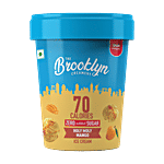 The Brooklyn Creamery Holy Moly Mango Low Calorie Ice Cream - Zero Added Sugar 450 ml Tub