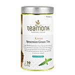 Teamonk Nilgiris Green Teabags - Kozan Spearmint 100 g (50 Bags x 2 g each)