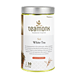 Teamonk Nilgiri White Tea - Sei 100 g (50 Bags x 2 g each)